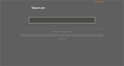 Desktop Screenshot of blazer.net